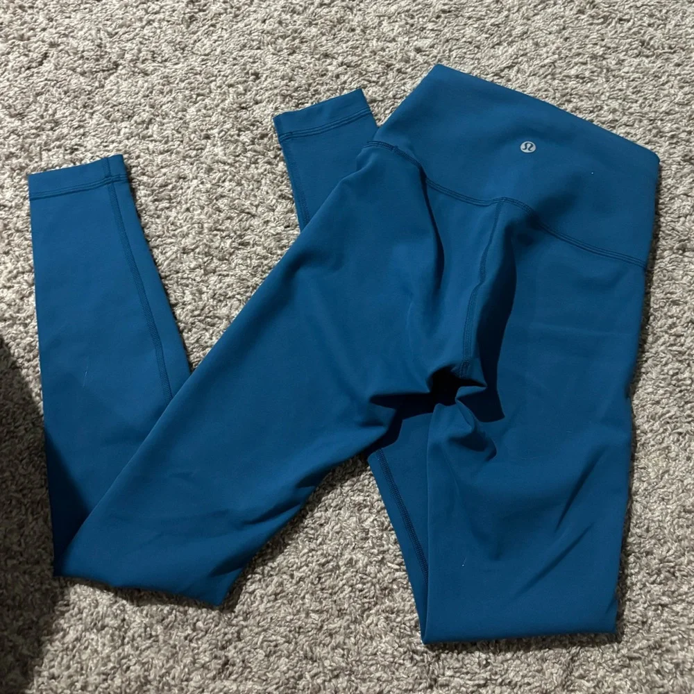 NWOT lululemon align leggings 2 torquoise - Picture 2 of 6